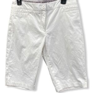 Claudia Ev‎ White Shorts